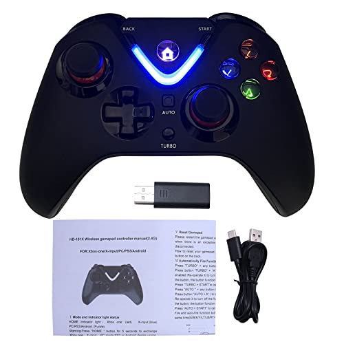 RALAN Wireless Game Controller with LED Lighting