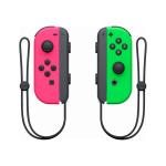 Neon Green and Pink Nintendo Switch Joy-Con Pair
