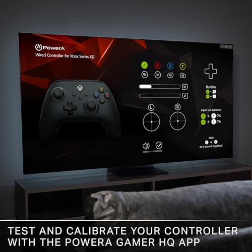 PowerA Wired Xbox Controller with 10ft Cable - Black