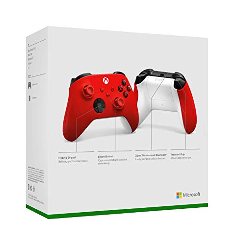Pulse Red Xbox Wireless Controller for Series X