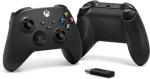 Xbox Wireless Controller Carbon Black with Windows 10 Adapter