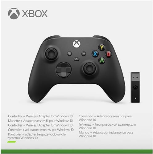 Xbox Series X/S Wireless Controller with Win 10 Adapter