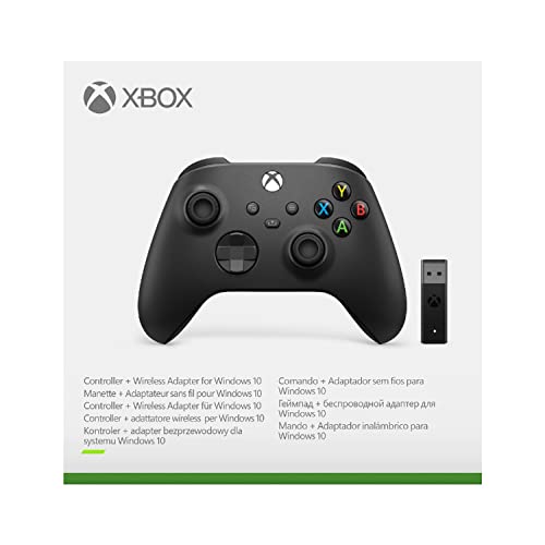 Xbox Series X/S Wireless Controller with Win 10 Adapter
