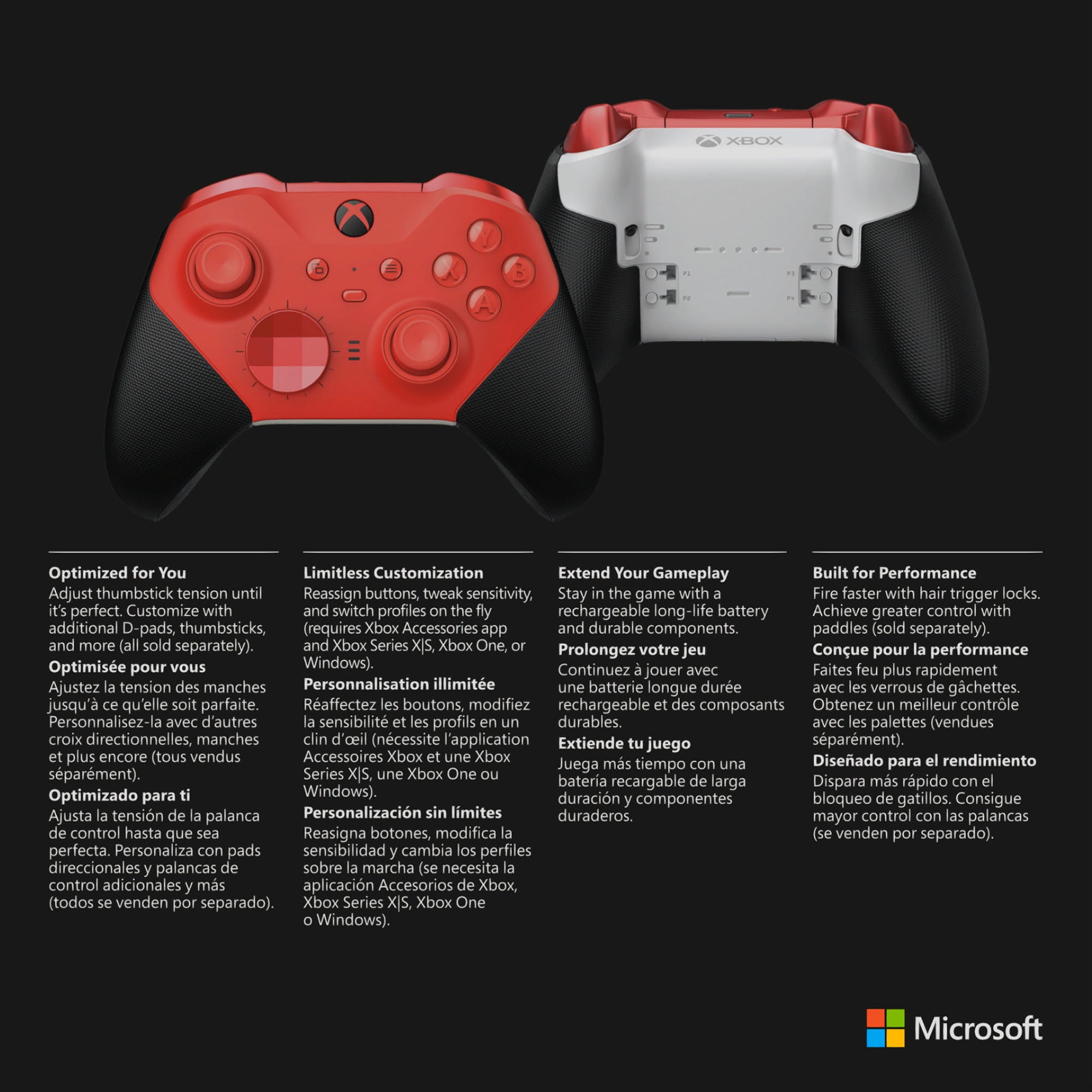 Xbox Elite Wireless Controller Series 2 - Red