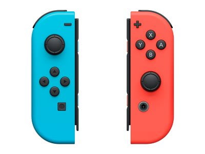 Nintendo Switch Joy-Con Controllers - Neon Red/Blue Pair