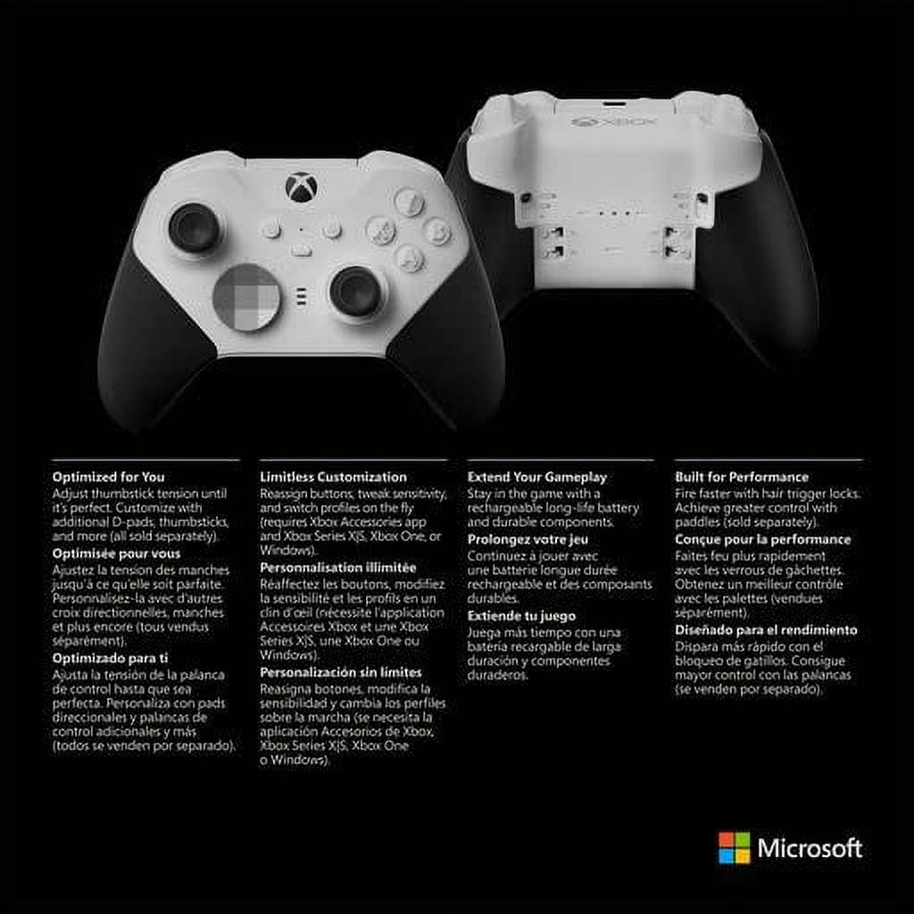 Microsoft Elite V2 Core Wireless Controller - White