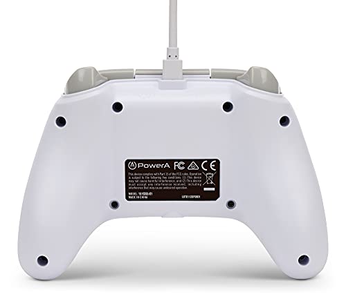 PowerA Wired White Gaming Controller for Xbox Series X|S
