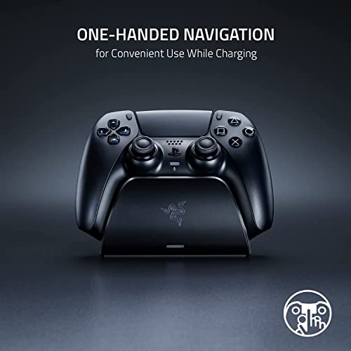 Razer PS5 Wireless Controller Fast Charging Station - Cosmic Red