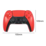 Wireless Bluetooth Game Controller for PS4 - Red