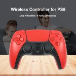 Wireless Bluetooth Game Controller for PS4 - Red