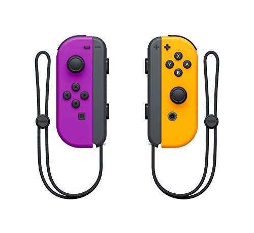 Nintendo Switch Joy-Con Set: Neon Purple/Orange