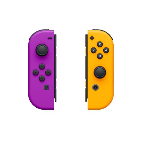 Nintendo Switch Joy-Con Set: Neon Purple/Orange