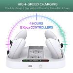 Xbox Series S Cooling Stand with Dual Charger