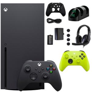 Xbox Series X 1TB Console with Green Controller Kit