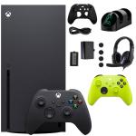 Xbox Series X 1TB Console with Green Controller Kit