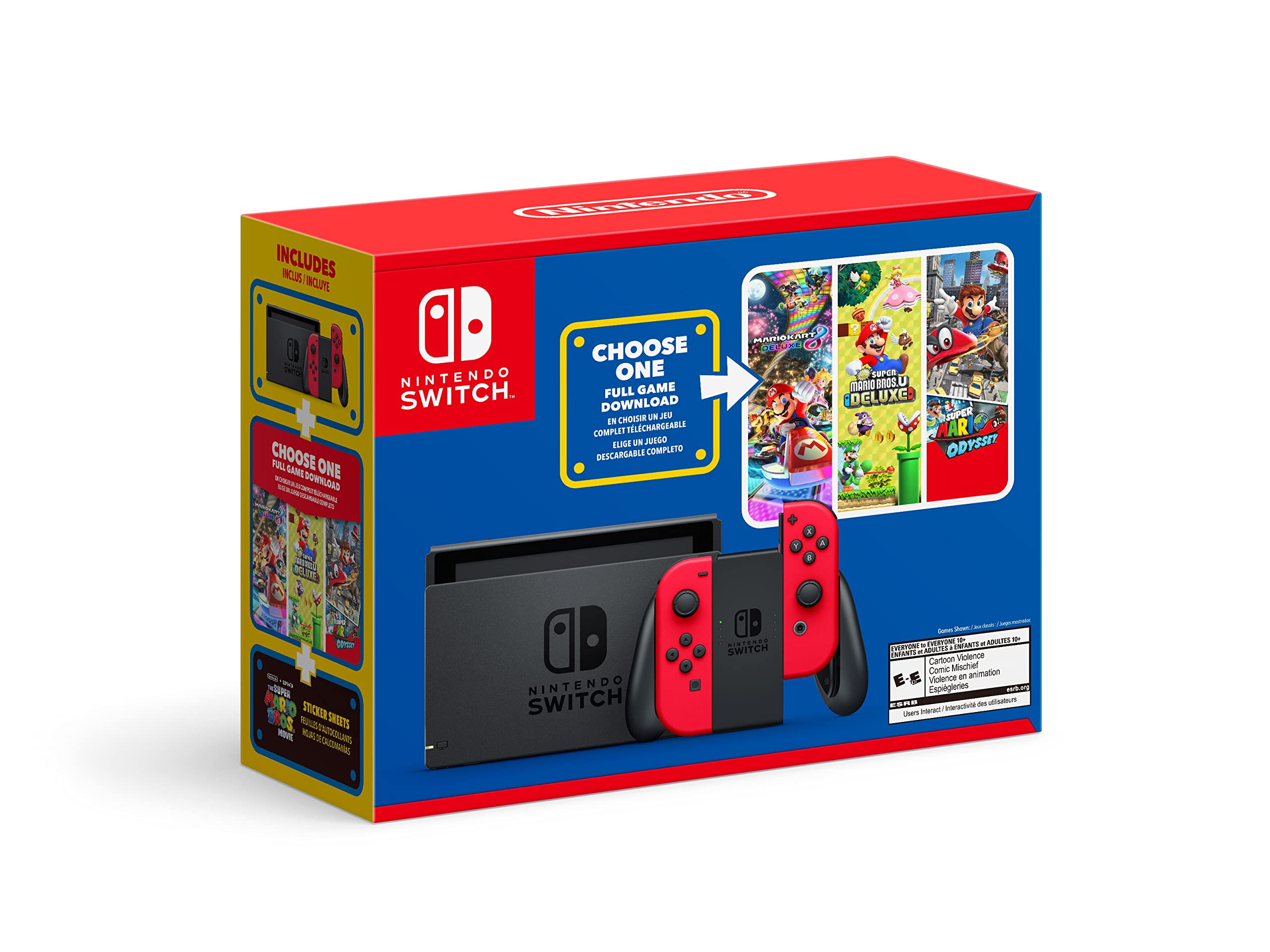 Nintendo Switch Mario Selection Bundle