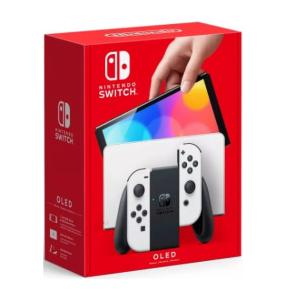Nintendo Switch OLED Console with White Joy-Cons