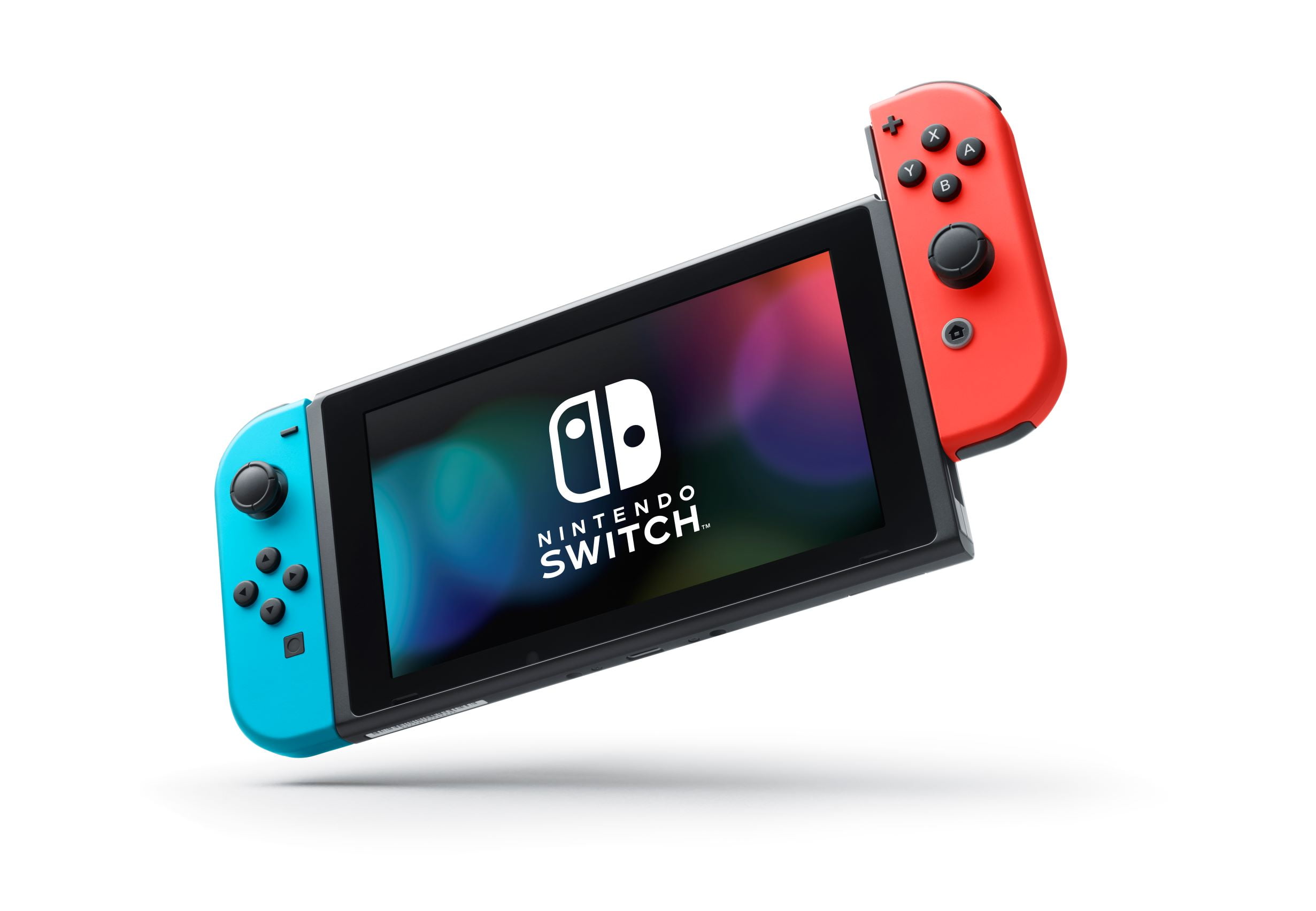 Nintendo Switch Neon Blue and Red Joy-Con Bundle