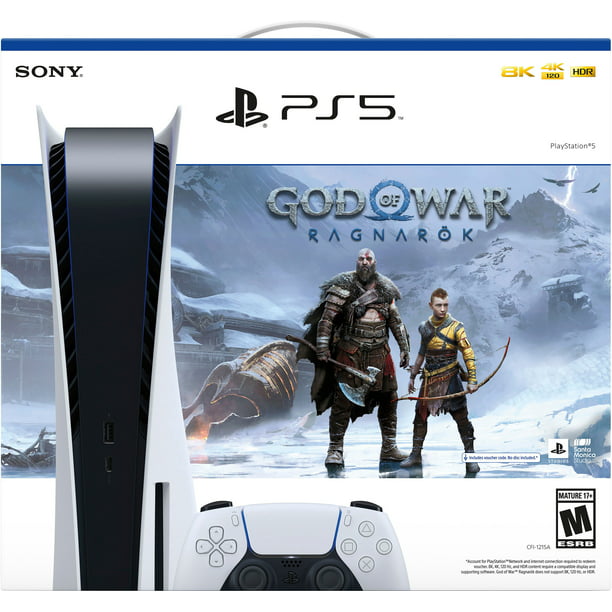 Sony PlayStation 5 Console with God of War Ragnarok