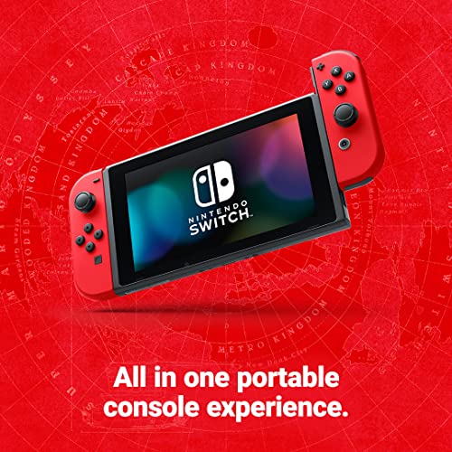 Nintendo Switch - Red with Super Mario Odyssey