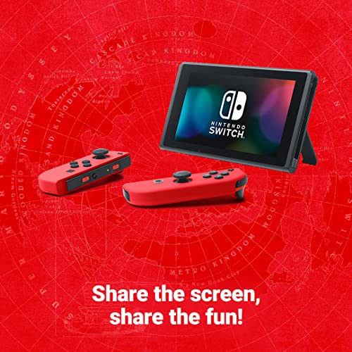 Nintendo Switch - Red with Super Mario Odyssey
