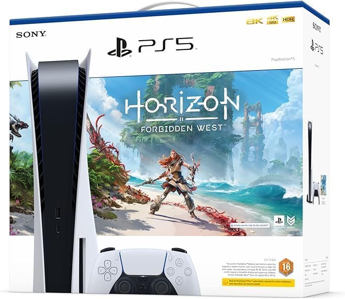 PlayStation 5 Console with Horizon Forbidden West Bundle