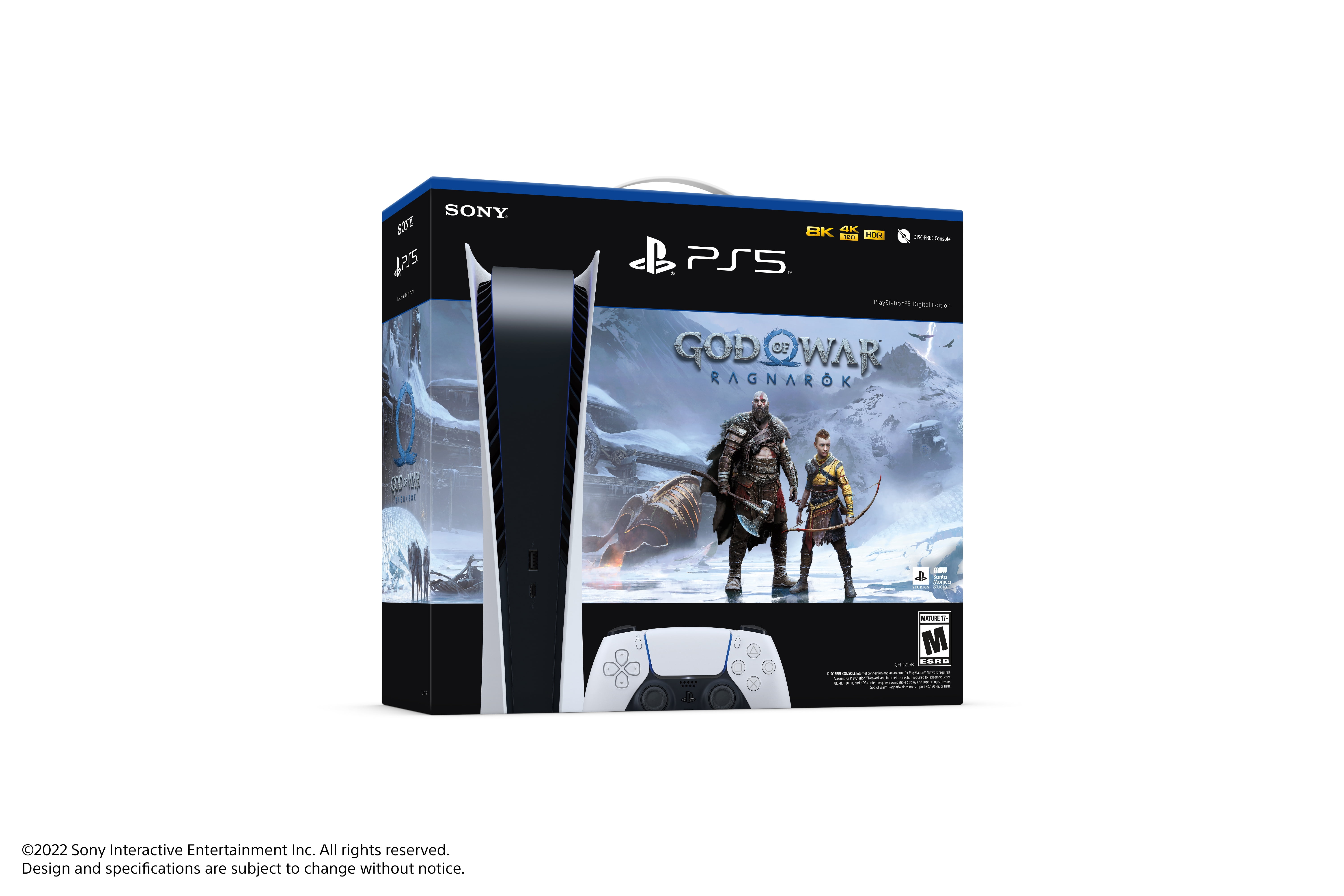 PlayStation 5 God of War Game Bundle