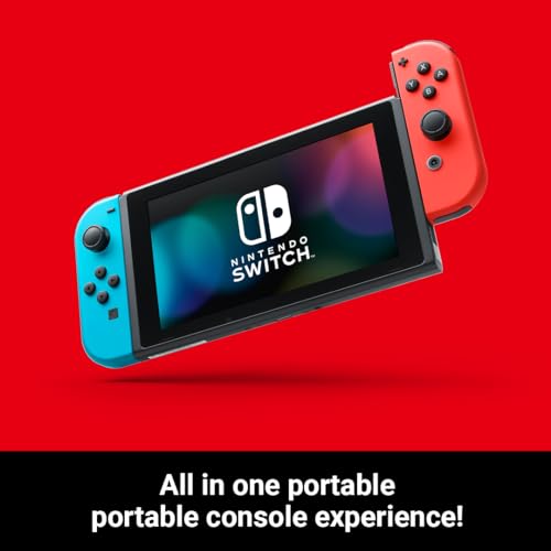 Nintendo Switch Original Box - Neon Red/Blue