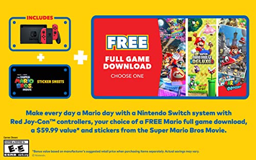 Nintendo Switch Mario Game Bundle Choice
