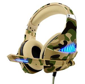 Camo Gaming Headset for Multi-platform Gaming