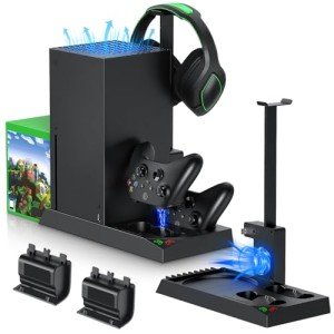 Xbox Series X Charging Stand and Cooling Dock