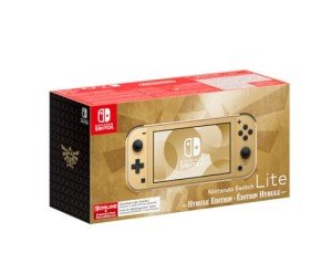 Nintendo Switch Lite Hyrule Edition with NSO Membership