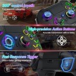 TURPOW Wireless RGB Game Controller for PS5/PS4
