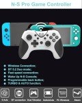 Bluetooth Pro Controller for Nintendo Switch & PC