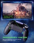 VOYEE Ergonomic Wireless Switch Controller with LEDs