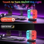 Switch Controller Charger Dock with RGB Lights