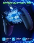 VOYEE Ergonomic Wireless Switch Controller with LEDs