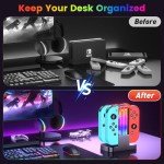 Switch Controller Charger Dock with RGB Lights