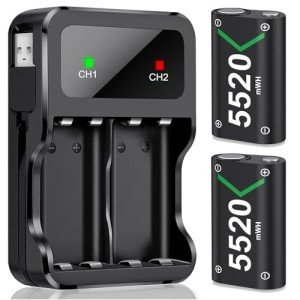 Rechargeable Battery Pack for Xbox Controllers