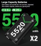 Rechargeable Battery Pack for Xbox Controllers