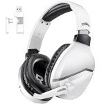 WolfLawS Wireless Gaming Headset - Noise Cancelling Microphone