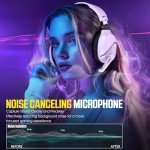 WolfLawS Wireless Gaming Headset - Noise Cancelling Microphone