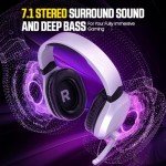 WolfLawS Wireless Gaming Headset - Noise Cancelling Microphone