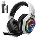 Ozeino Wireless Gaming Headset with 40Hr Battery