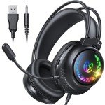 Tatybo Wired Gaming Headset for PS5 & Xbox