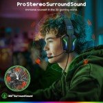 WESEARY Wired Gaming Headset with Noise Cancelling Mic