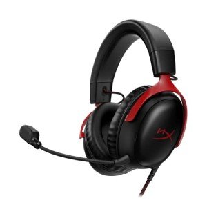 HyperX Cloud III Gaming Headset - Black/Red