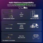 WESEARY Surround Sound Gaming Headset for All Consoles