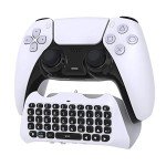 Bluetooth Game Chatpad Keyboard for PS5 Controllers