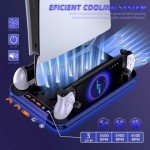 PS5 Slim Cooling Stand & RGB Controller Charger